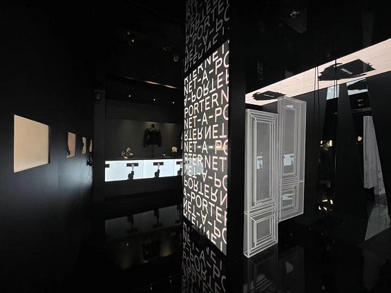 2021 NET A PORTER 新(xīn)天地快閃店(diàn)設計制作(zuò)
